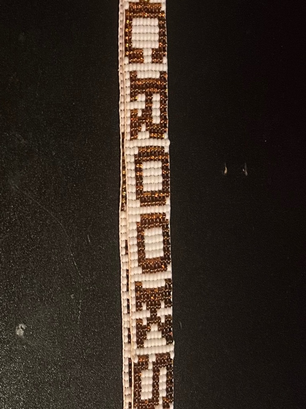 BEAUTIFUL BEADWORK! Crooks & Castles O.G keychain / lanyard. 11"